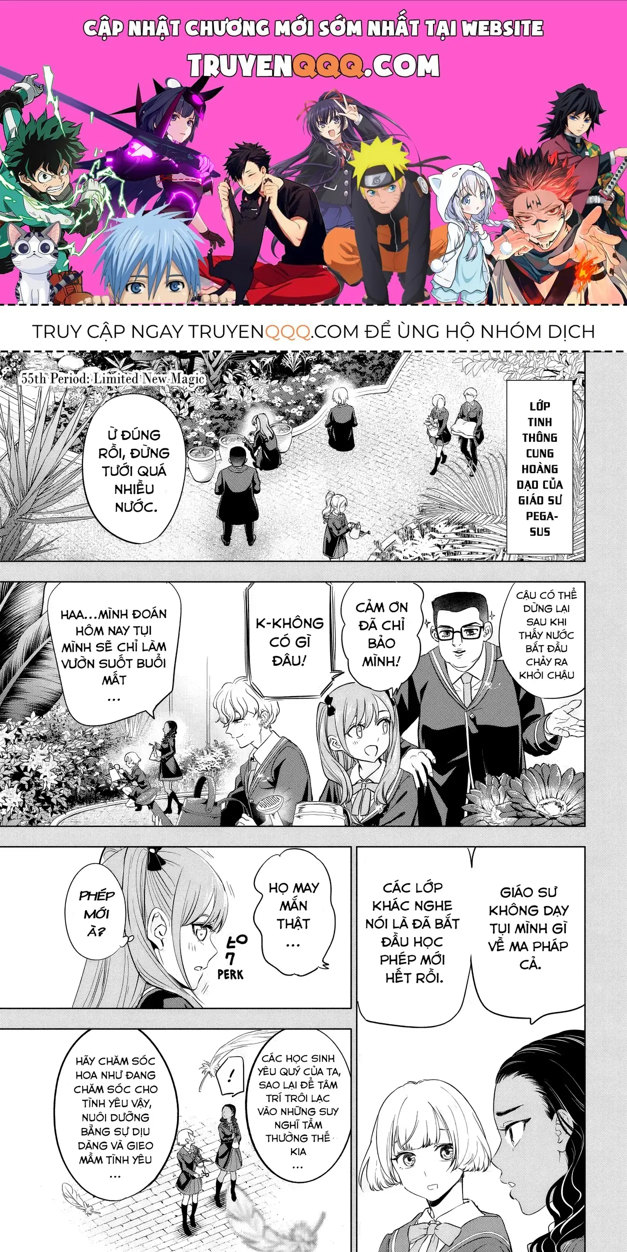 The Classroom Of A Black Cat And A Witch Chapter 55 - Trang 2