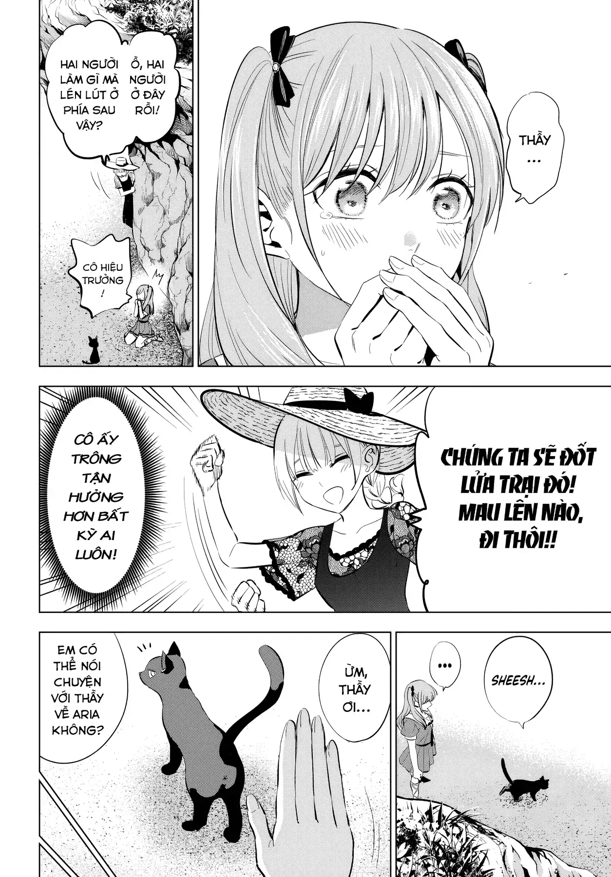 The Classroom Of A Black Cat And A Witch Chapter 58 - Trang 13