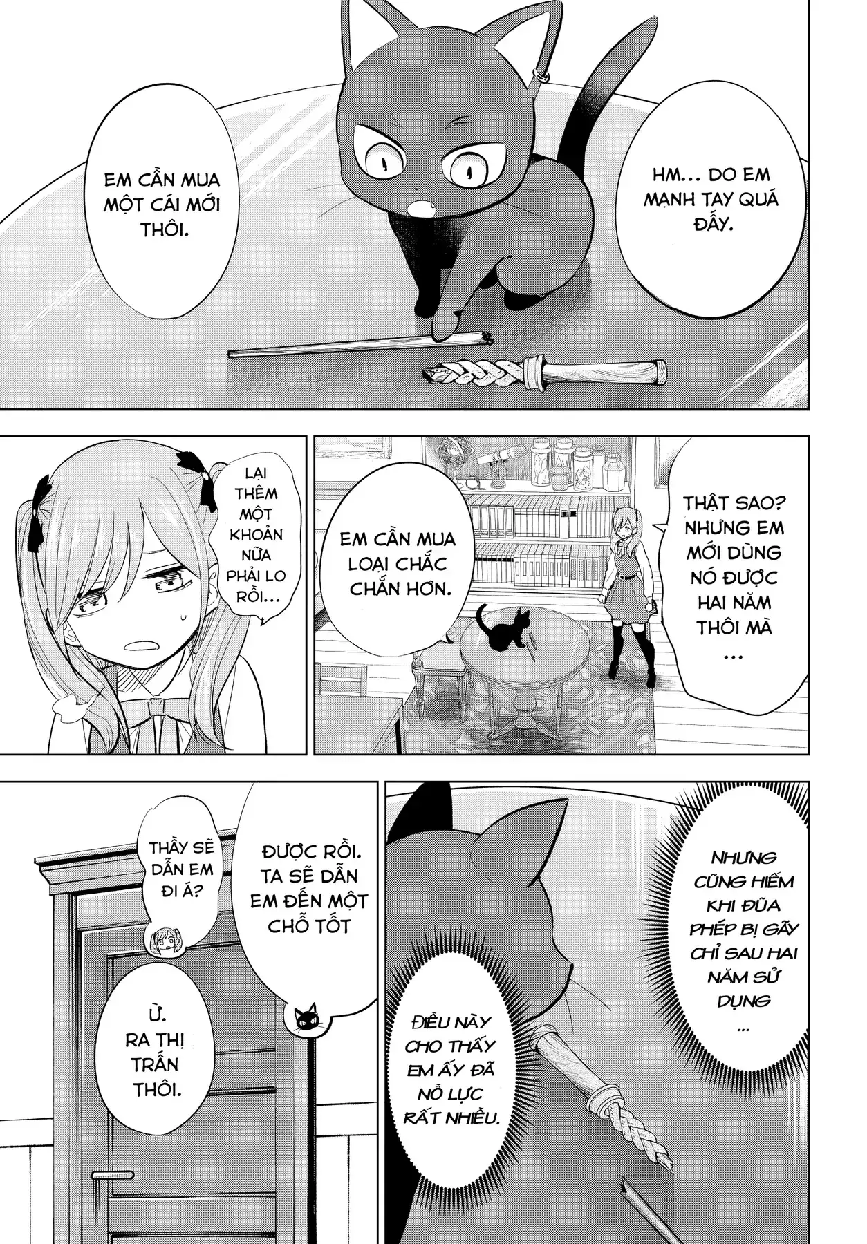 The Classroom Of A Black Cat And A Witch Chapter 59 - Trang 6