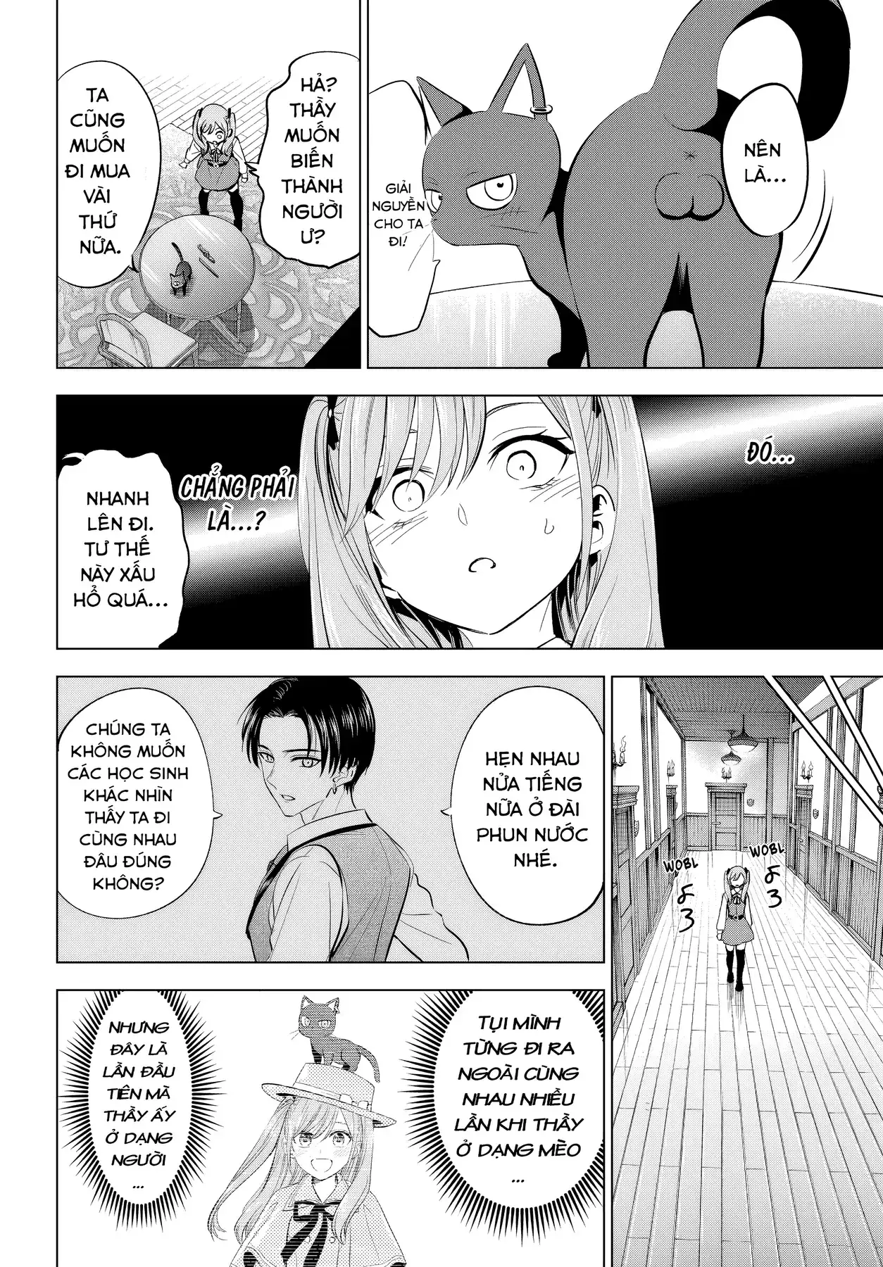 The Classroom Of A Black Cat And A Witch Chapter 59 - Trang 7