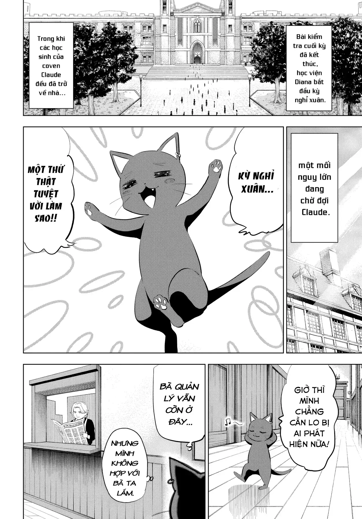 The Classroom Of A Black Cat And A Witch Chapter 61 - Trang 3