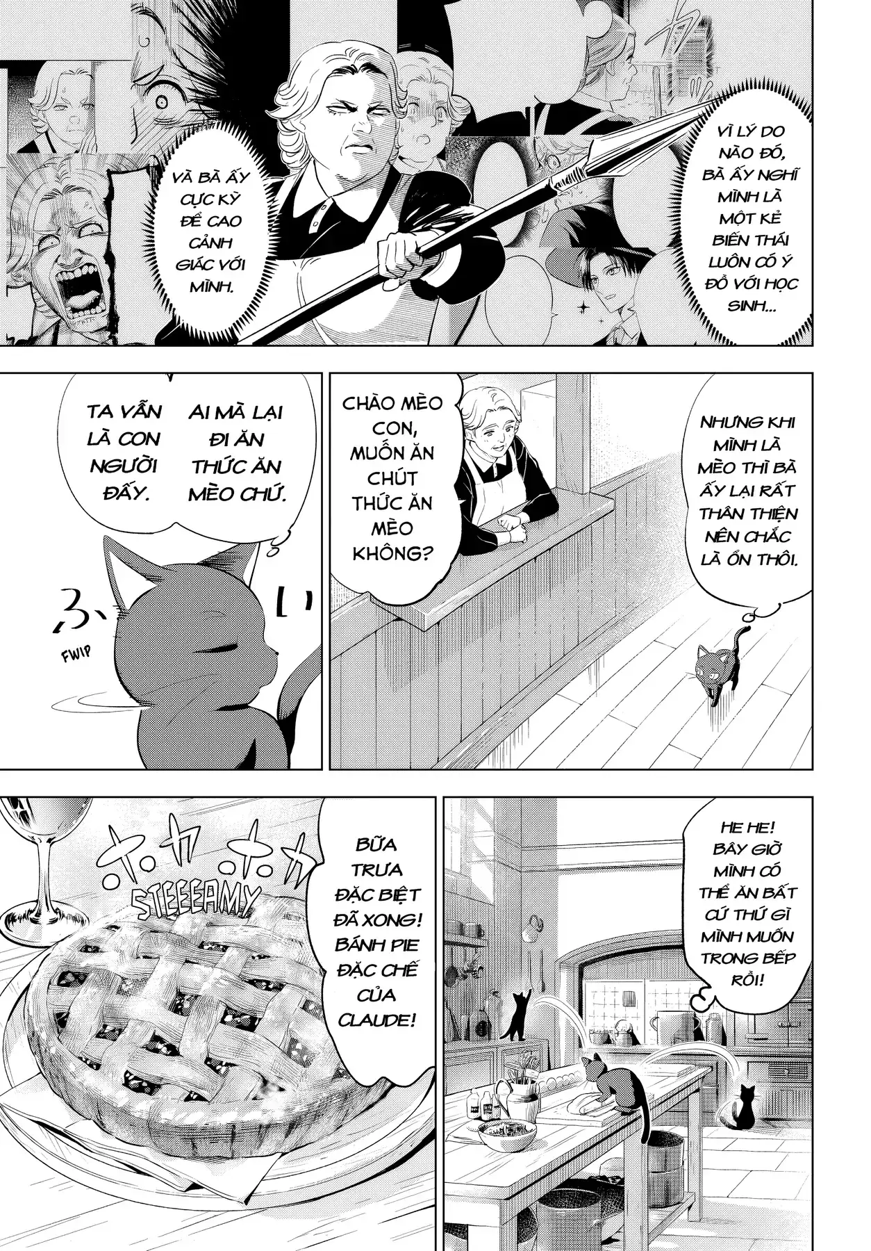 The Classroom Of A Black Cat And A Witch Chapter 61 - Trang 4