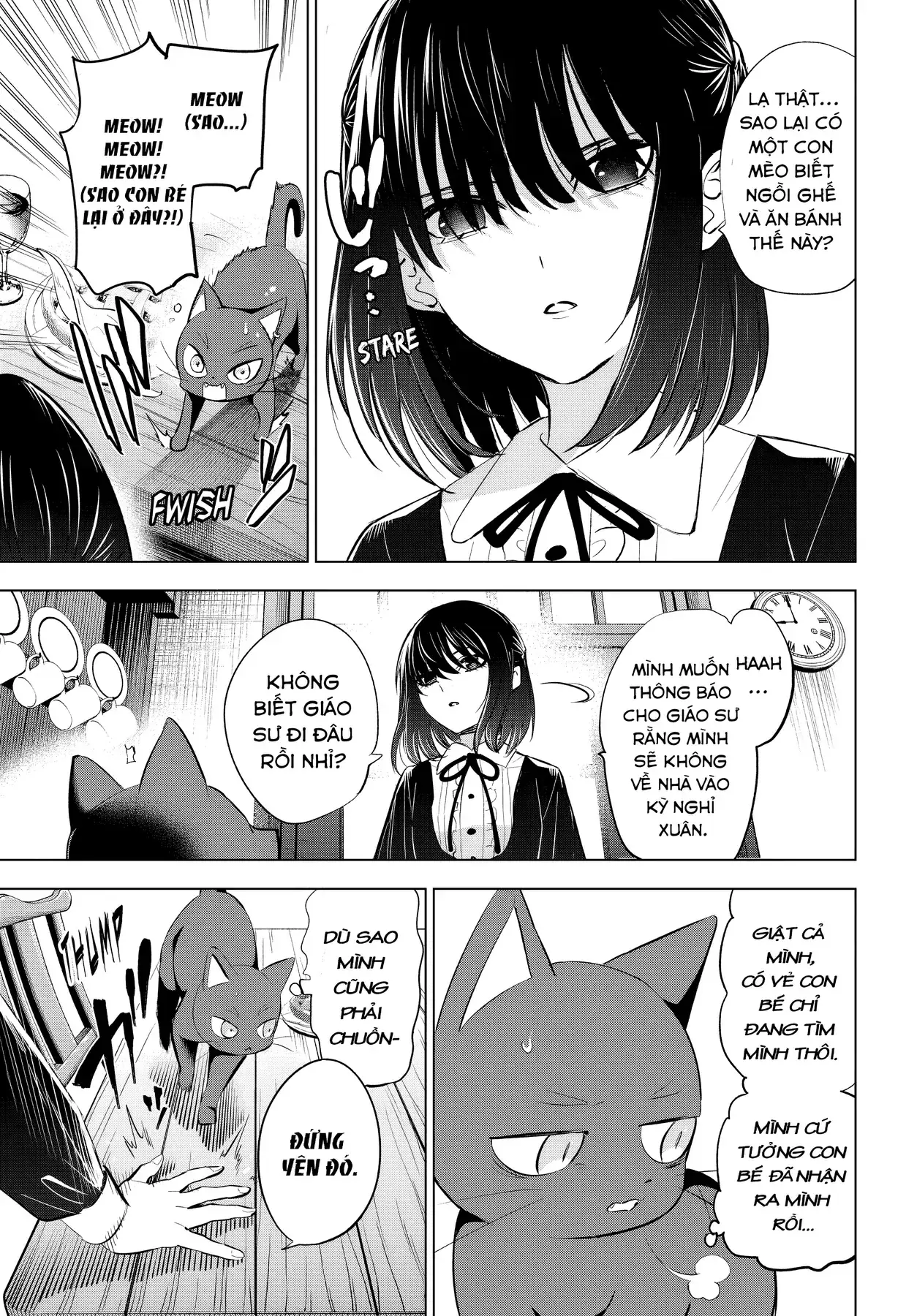 The Classroom Of A Black Cat And A Witch Chapter 61 - Trang 6