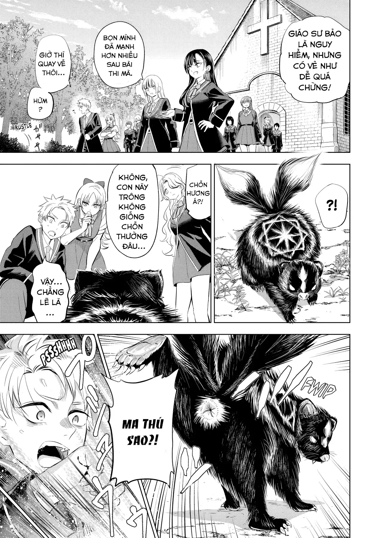 The Classroom Of A Black Cat And A Witch Chapter 62 - Trang 12