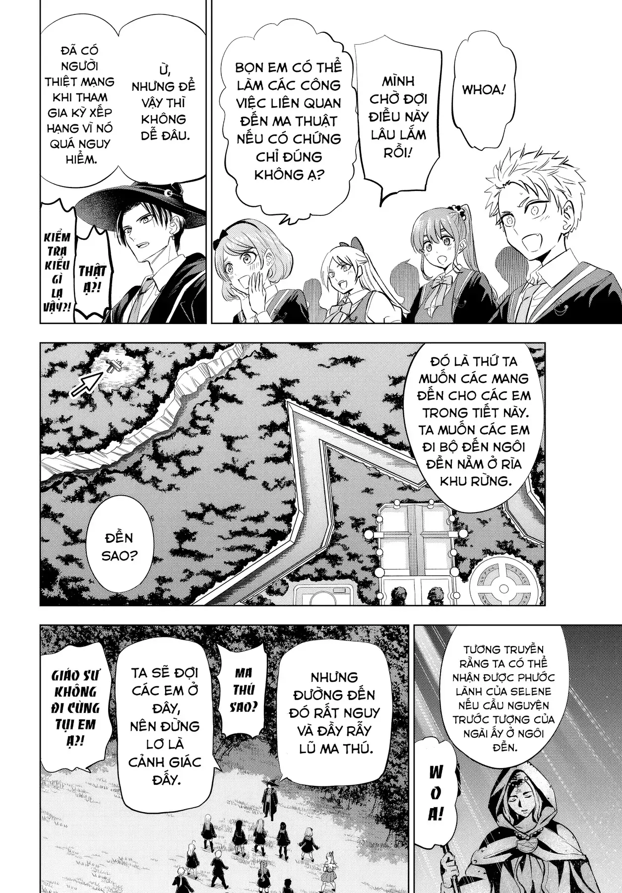 The Classroom Of A Black Cat And A Witch Chapter 62 - Trang 5