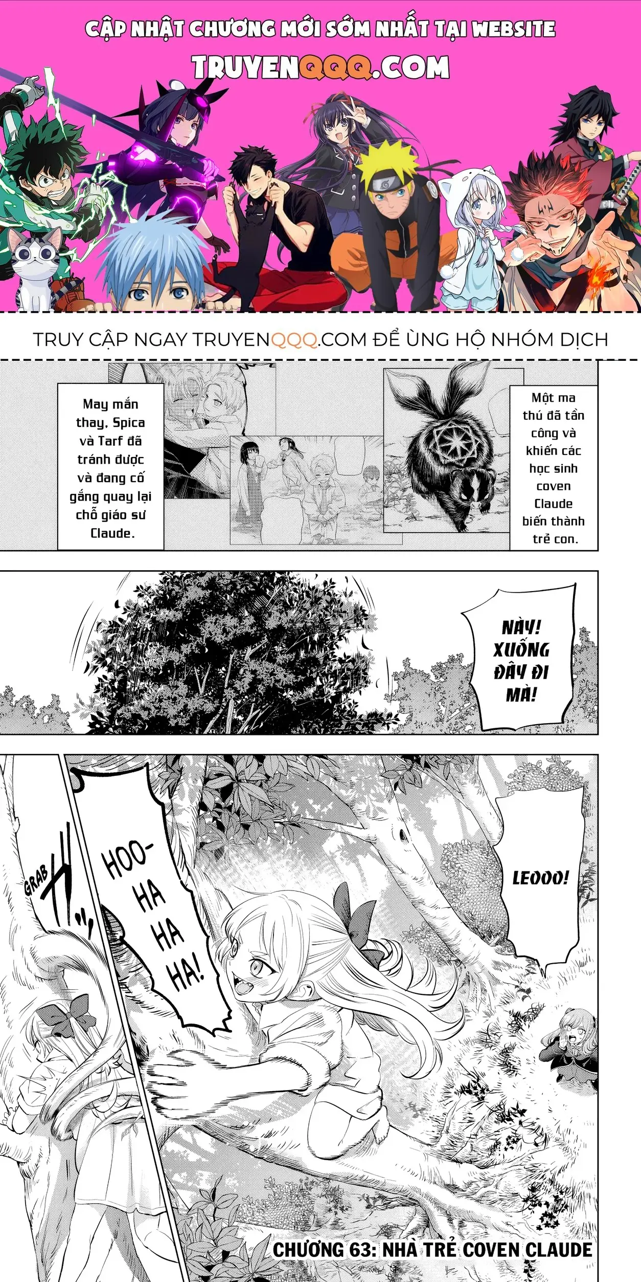 The Classroom Of A Black Cat And A Witch Chapter 63 - Trang 2