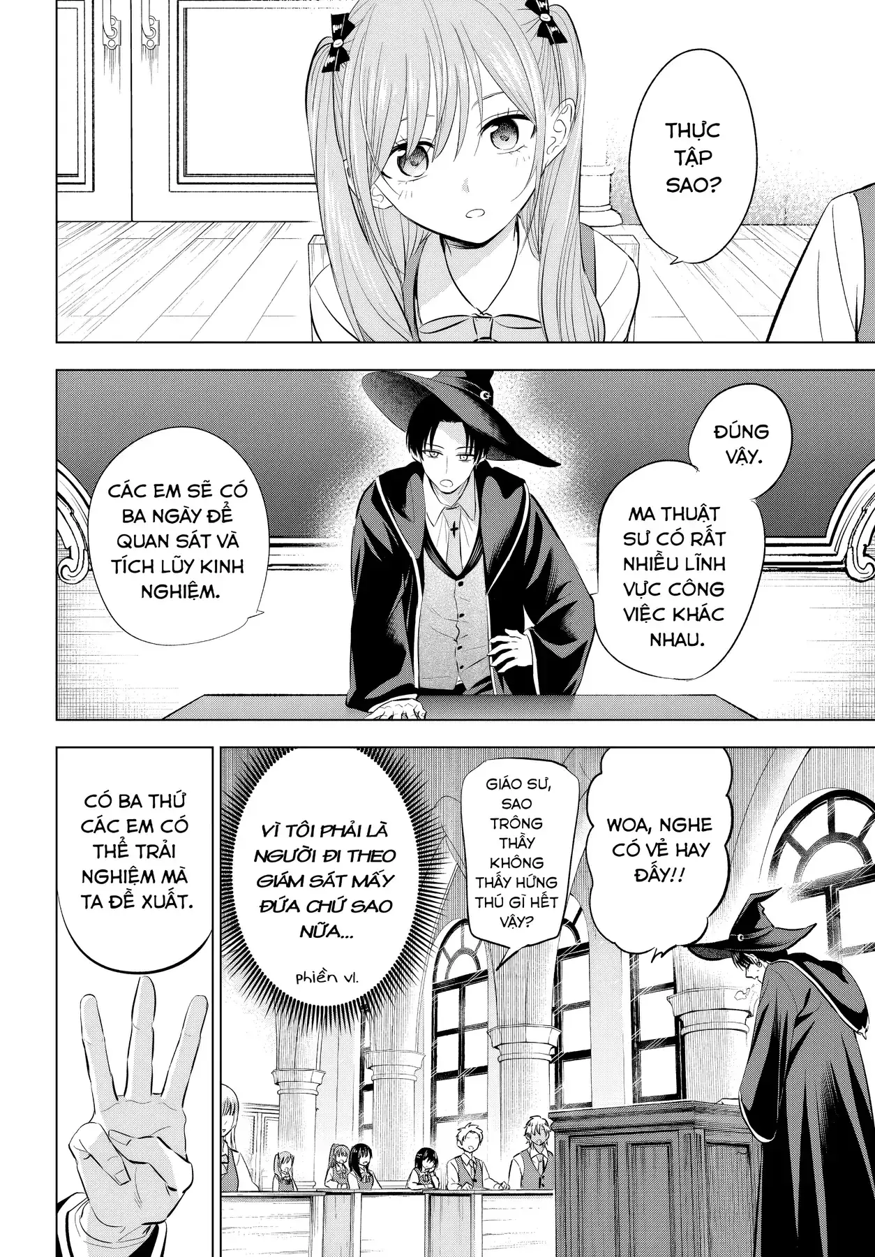 The Classroom Of A Black Cat And A Witch Chapter 64 - Trang 3