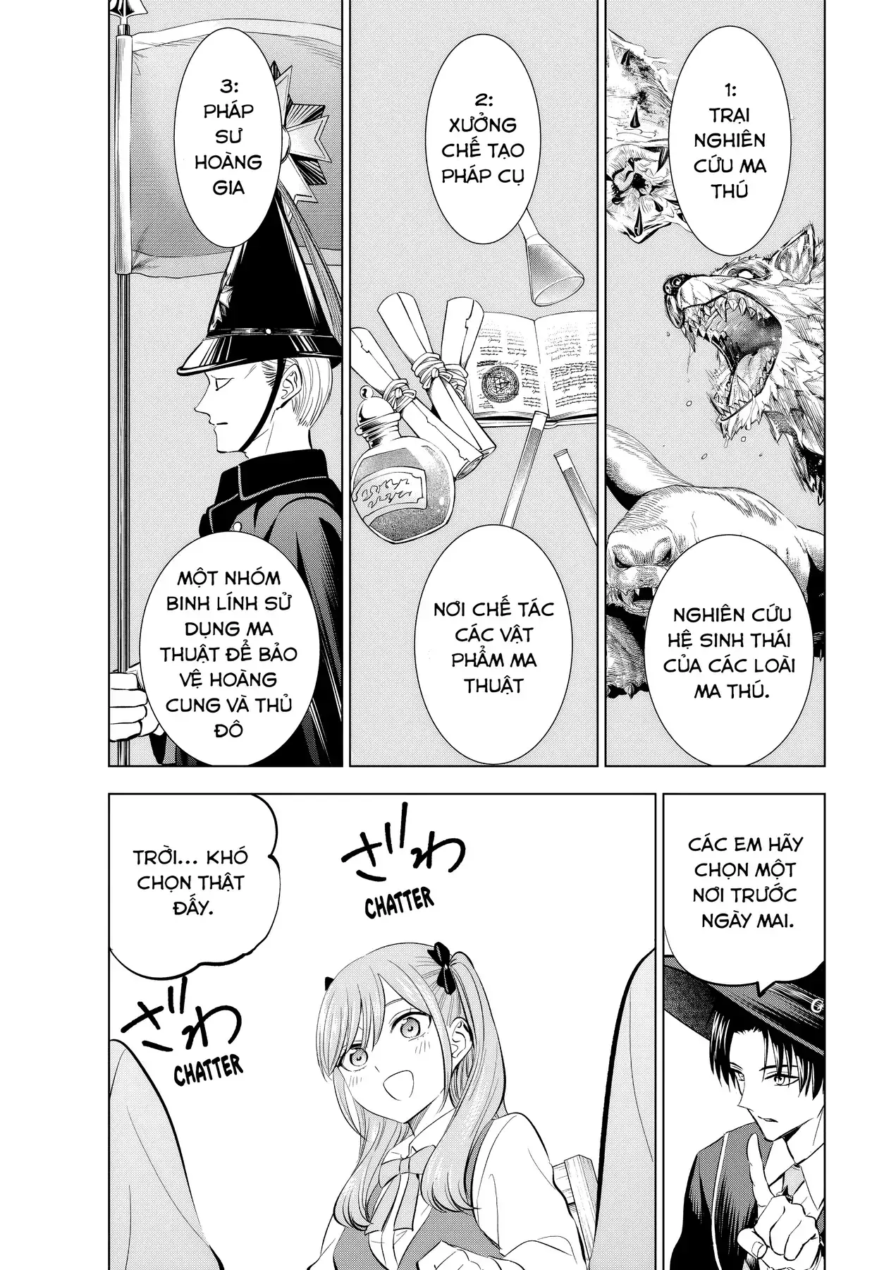 The Classroom Of A Black Cat And A Witch Chapter 64 - Trang 4