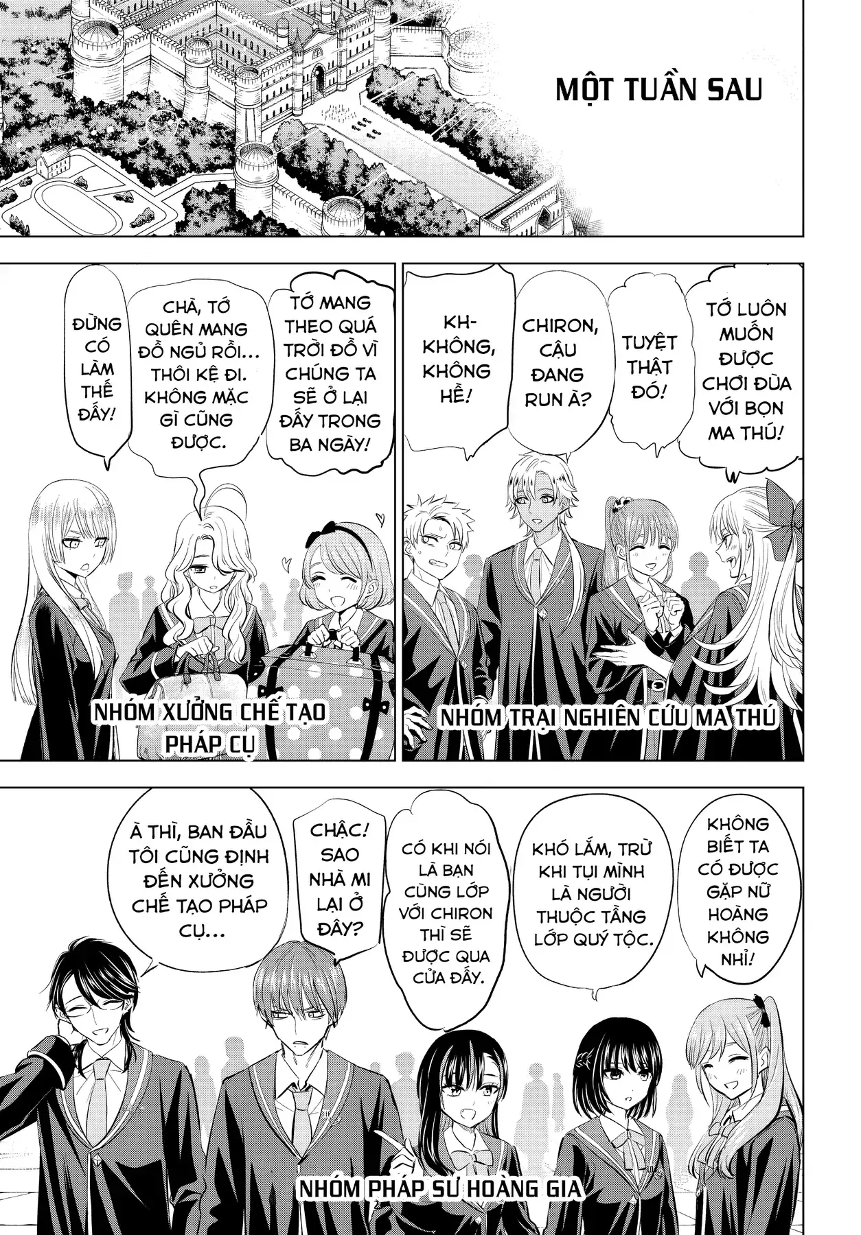 The Classroom Of A Black Cat And A Witch Chapter 64 - Trang 8
