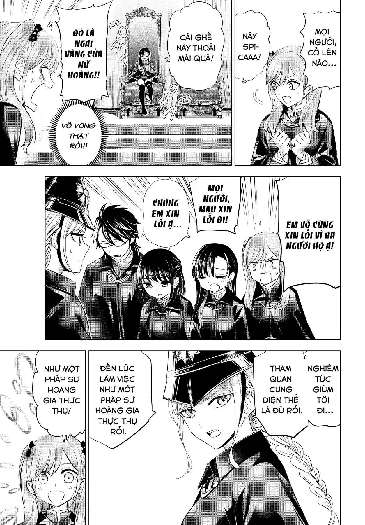 The Classroom Of A Black Cat And A Witch Chapter 65 - Trang 6