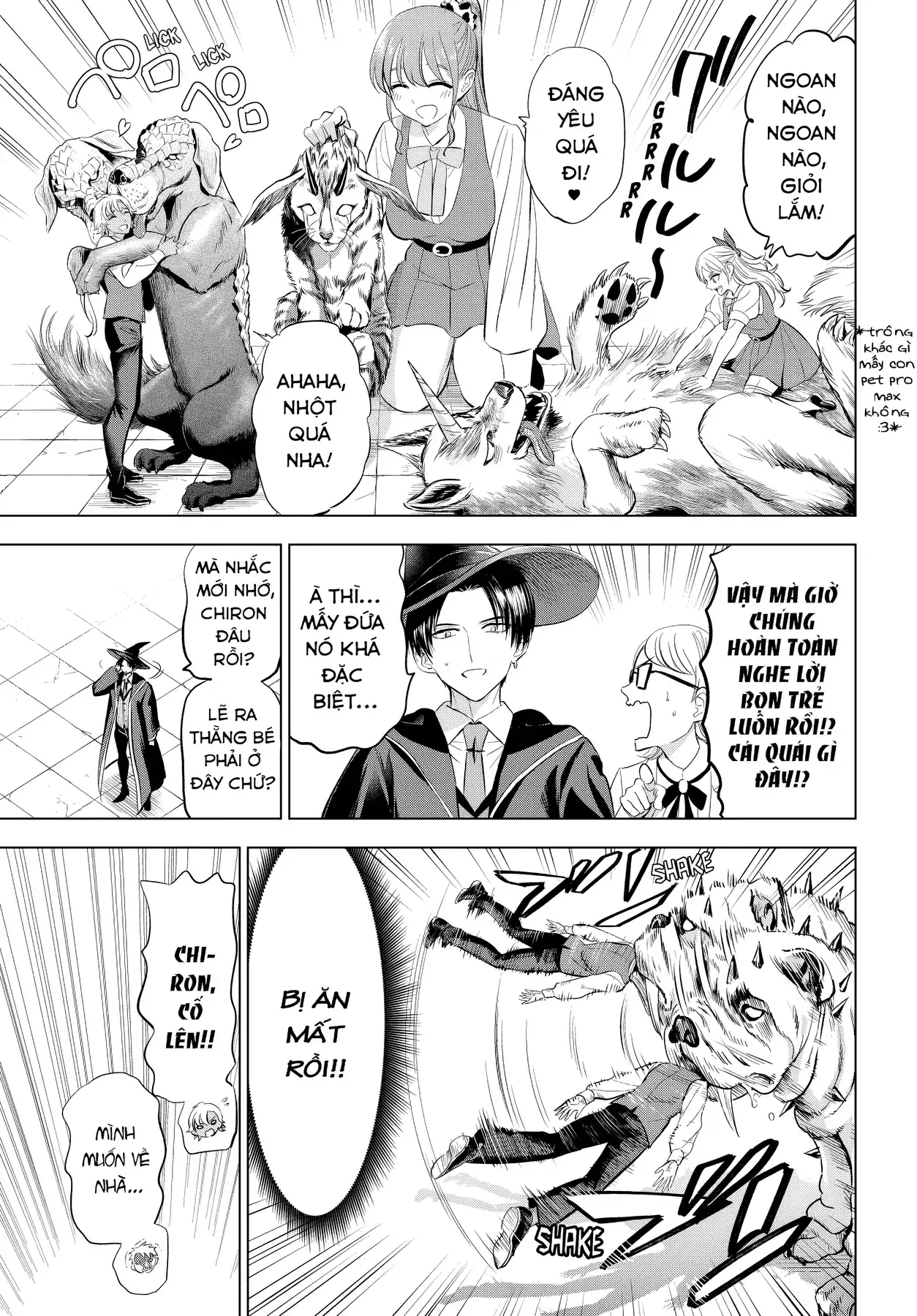 The Classroom Of A Black Cat And A Witch Chapter 66 - Trang 8