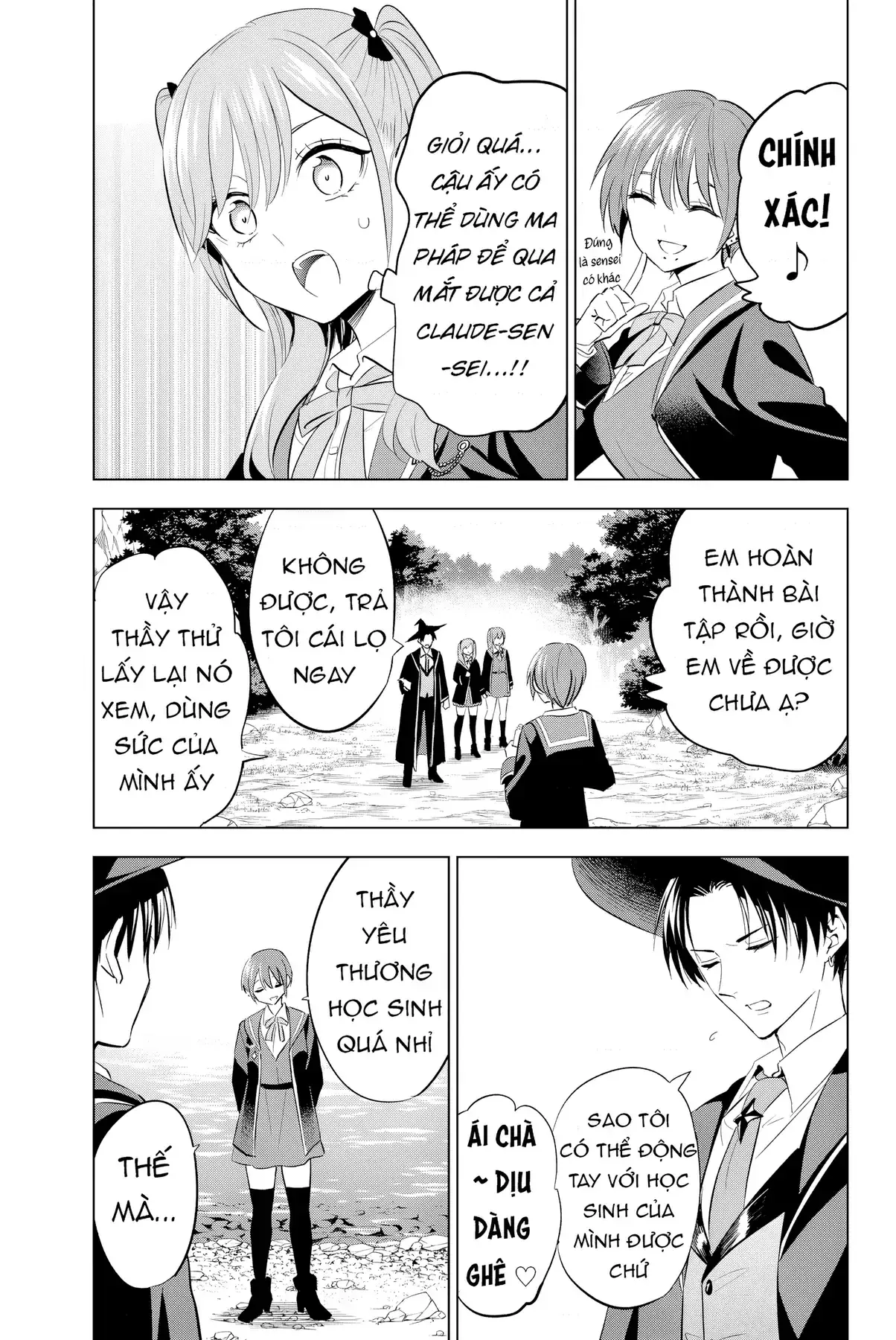 The Classroom Of A Black Cat And A Witch Chapter 7 - Trang 10