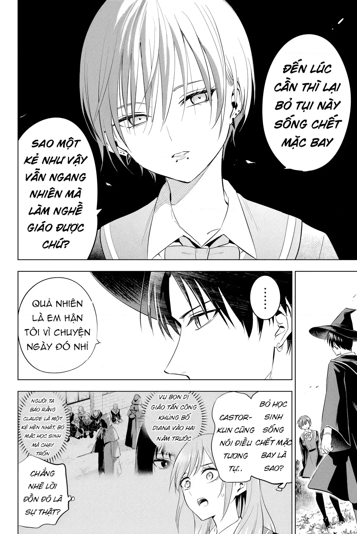 The Classroom Of A Black Cat And A Witch Chapter 7 - Trang 11
