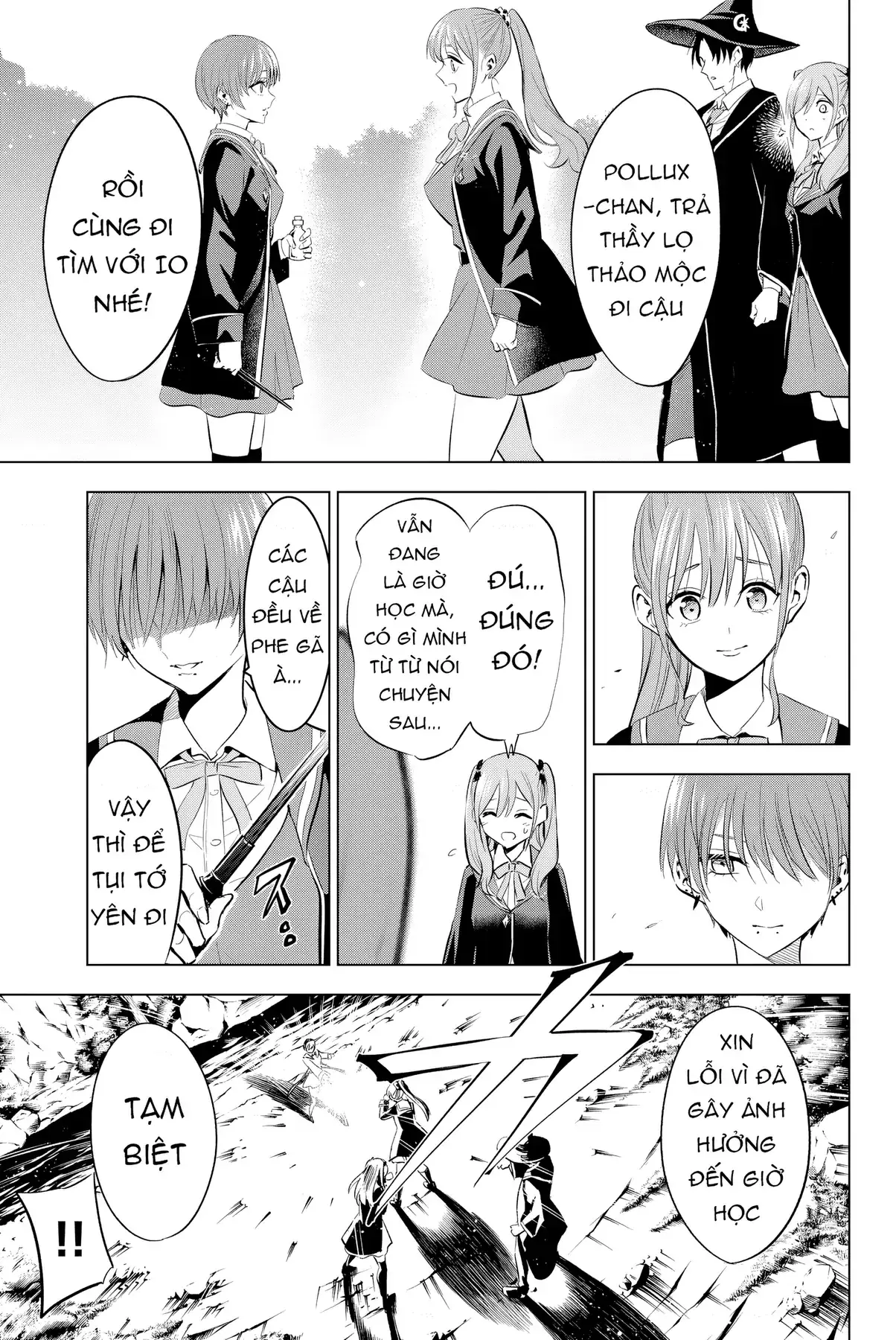 The Classroom Of A Black Cat And A Witch Chapter 7 - Trang 12