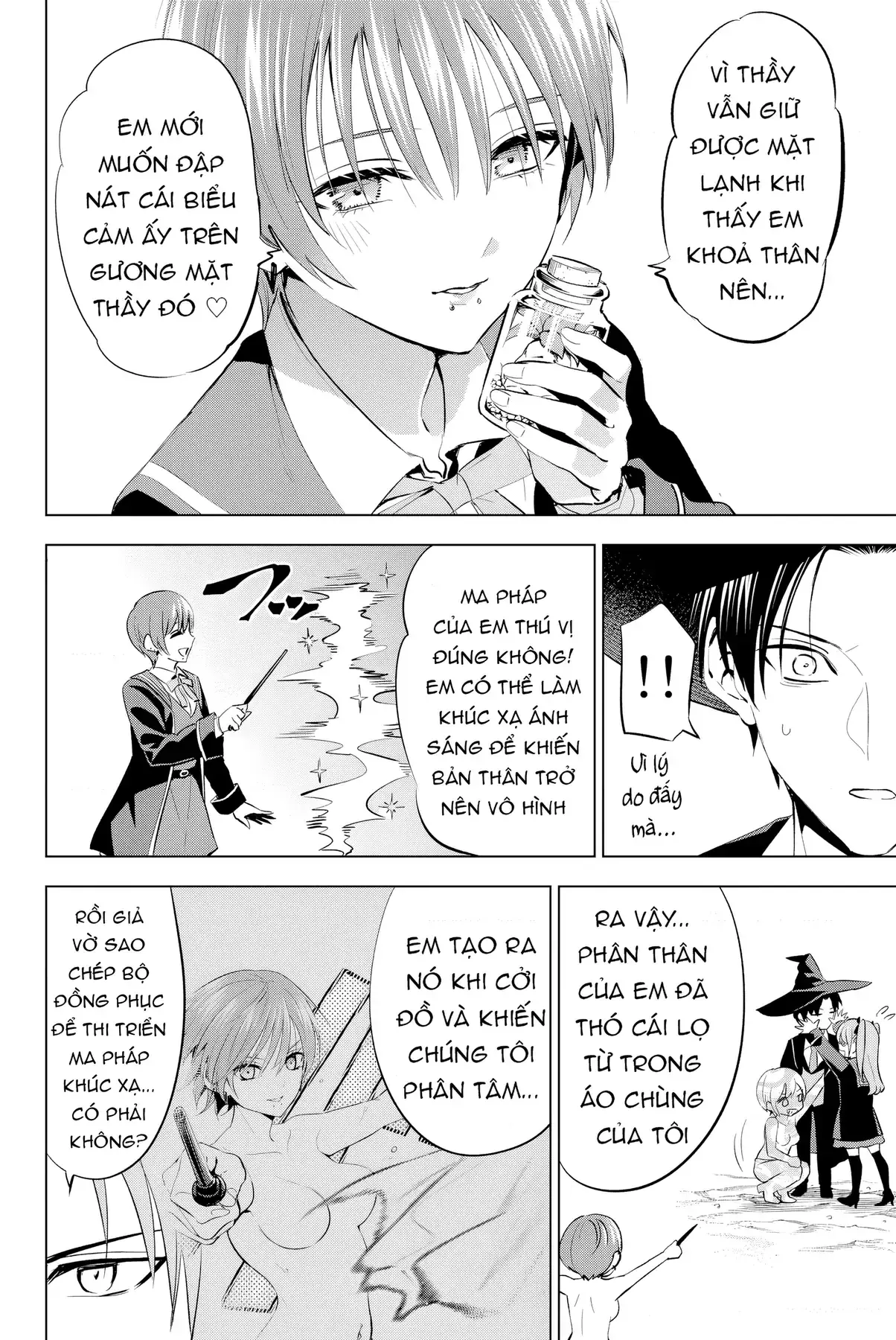 The Classroom Of A Black Cat And A Witch Chapter 7 - Trang 9