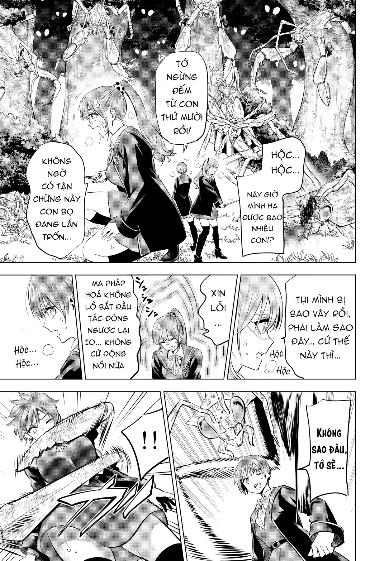 The Classroom Of A Black Cat And A Witch Chapter 8 - Trang 8
