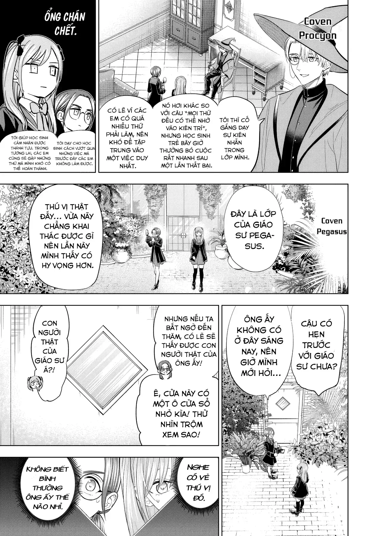 The Classroom Of A Black Cat And A Witch Chapter 82 - Trang 12