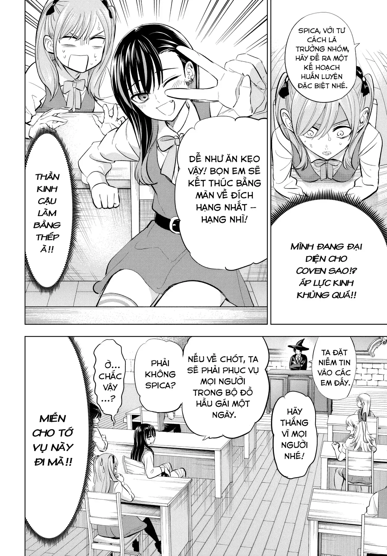 The Classroom Of A Black Cat And A Witch Chapter 86 - Trang 11