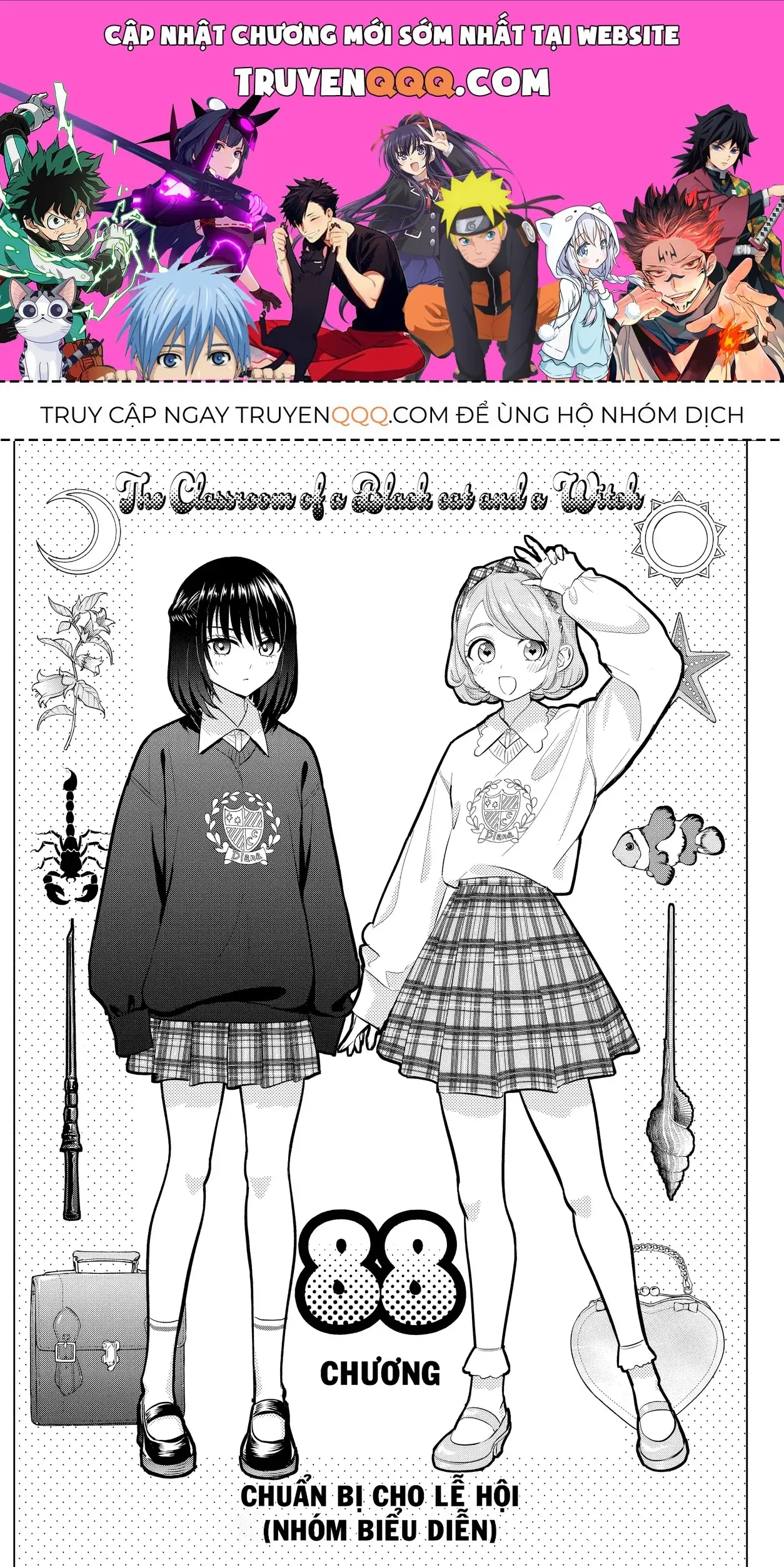 The Classroom Of A Black Cat And A Witch Chapter 88 - Trang 2
