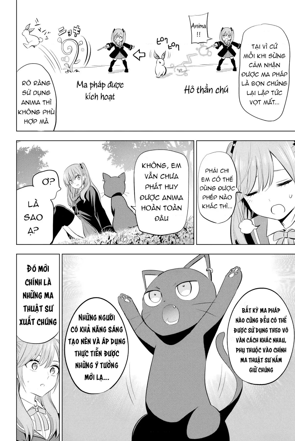 The Classroom Of A Black Cat And A Witch Chapter 9 - Trang 5