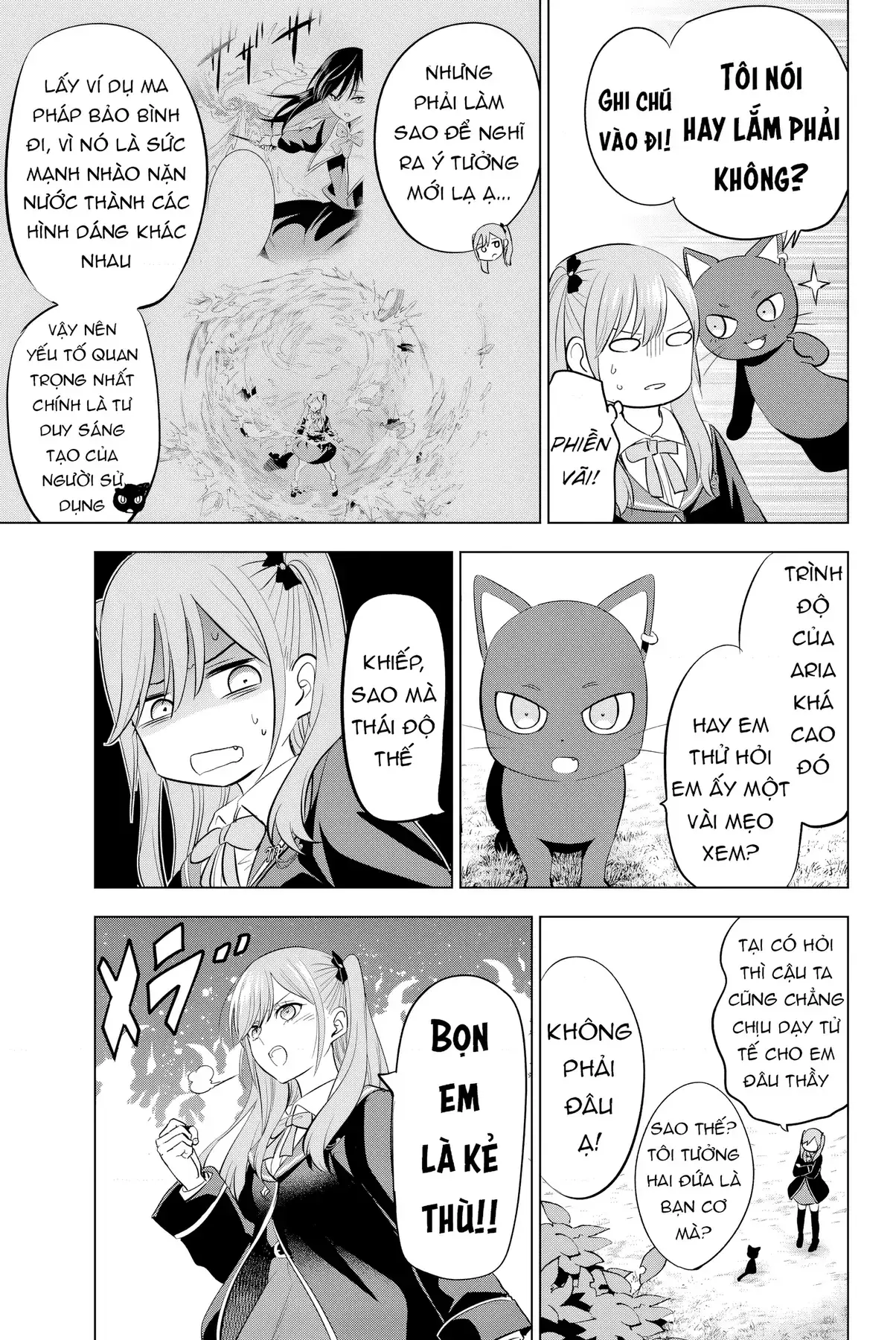 The Classroom Of A Black Cat And A Witch Chapter 9 - Trang 6