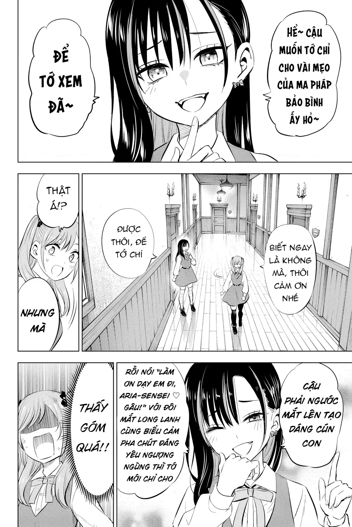 The Classroom Of A Black Cat And A Witch Chapter 9 - Trang 9