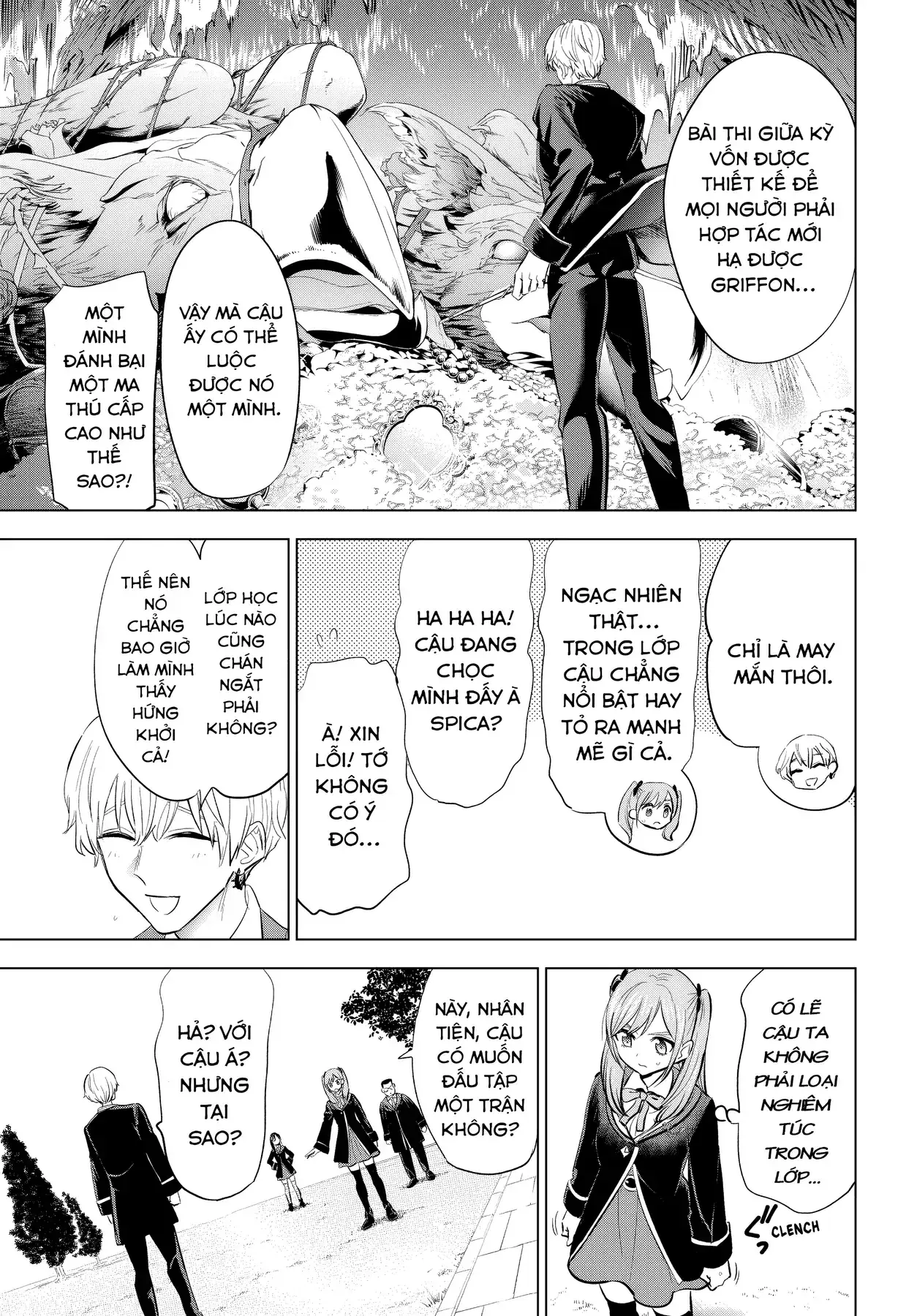 The Classroom Of A Black Cat And A Witch Chapter 90 - Trang 12