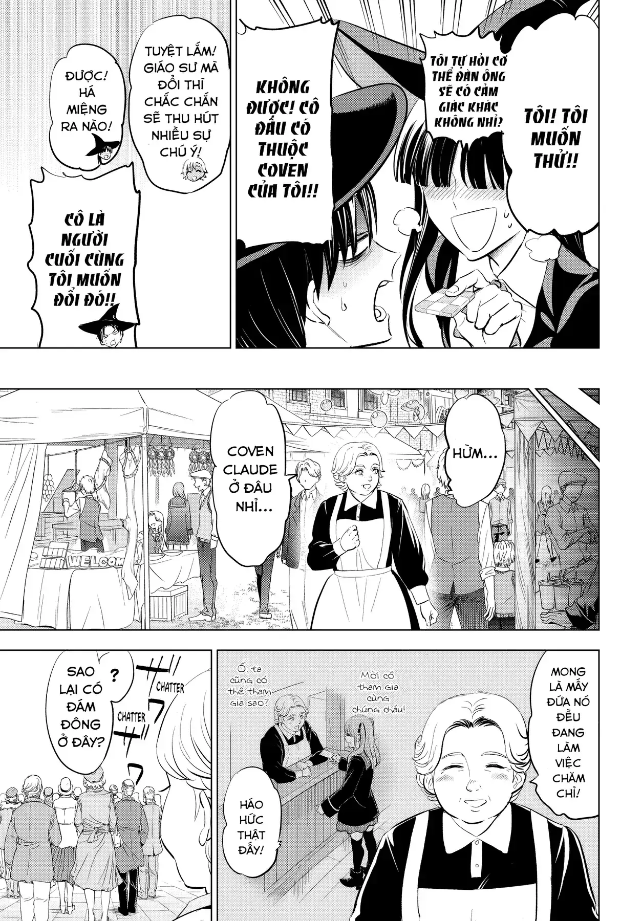The Classroom Of A Black Cat And A Witch Chapter 92 - Trang 11