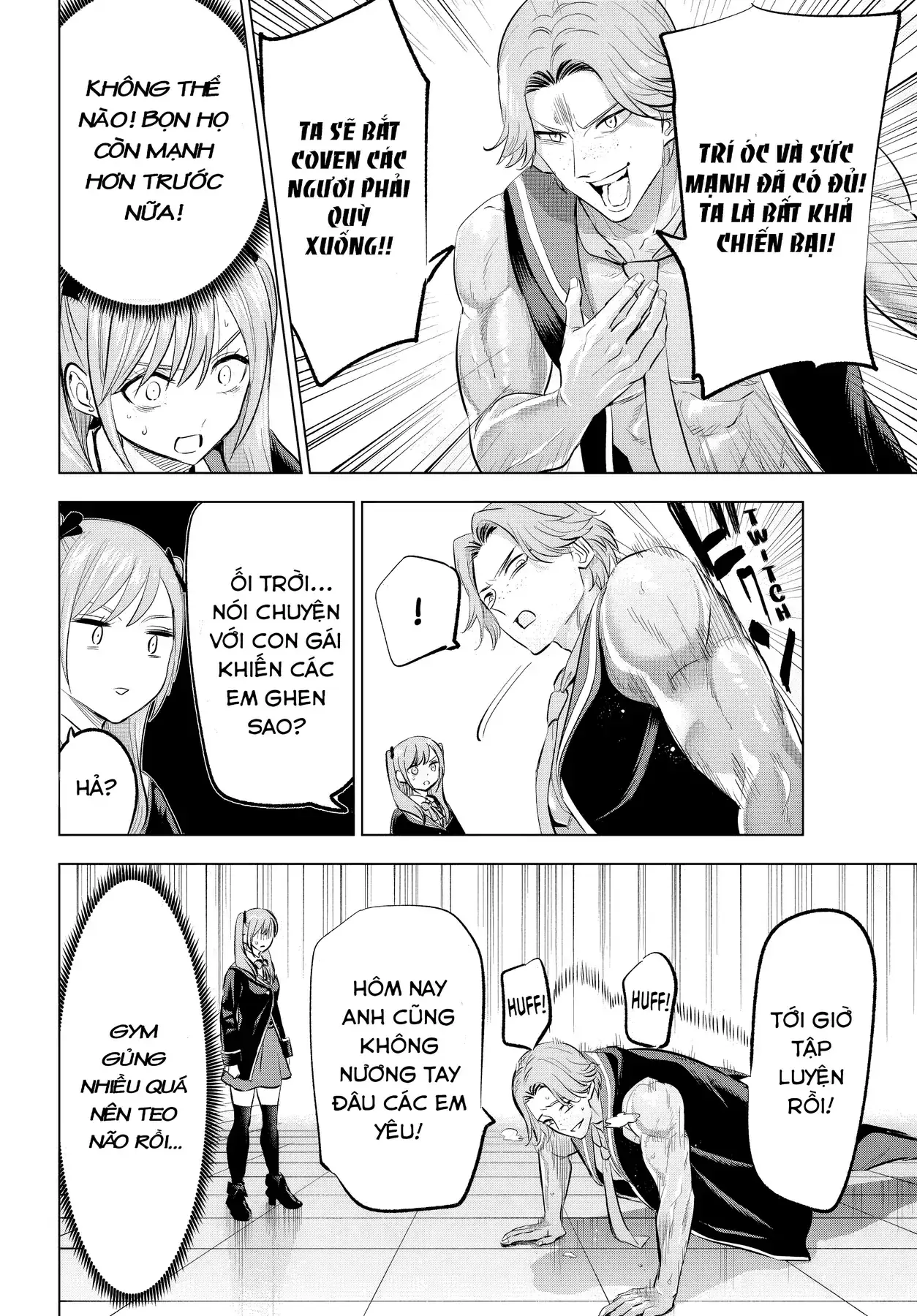 The Classroom Of A Black Cat And A Witch Chapter 97 - Trang 14