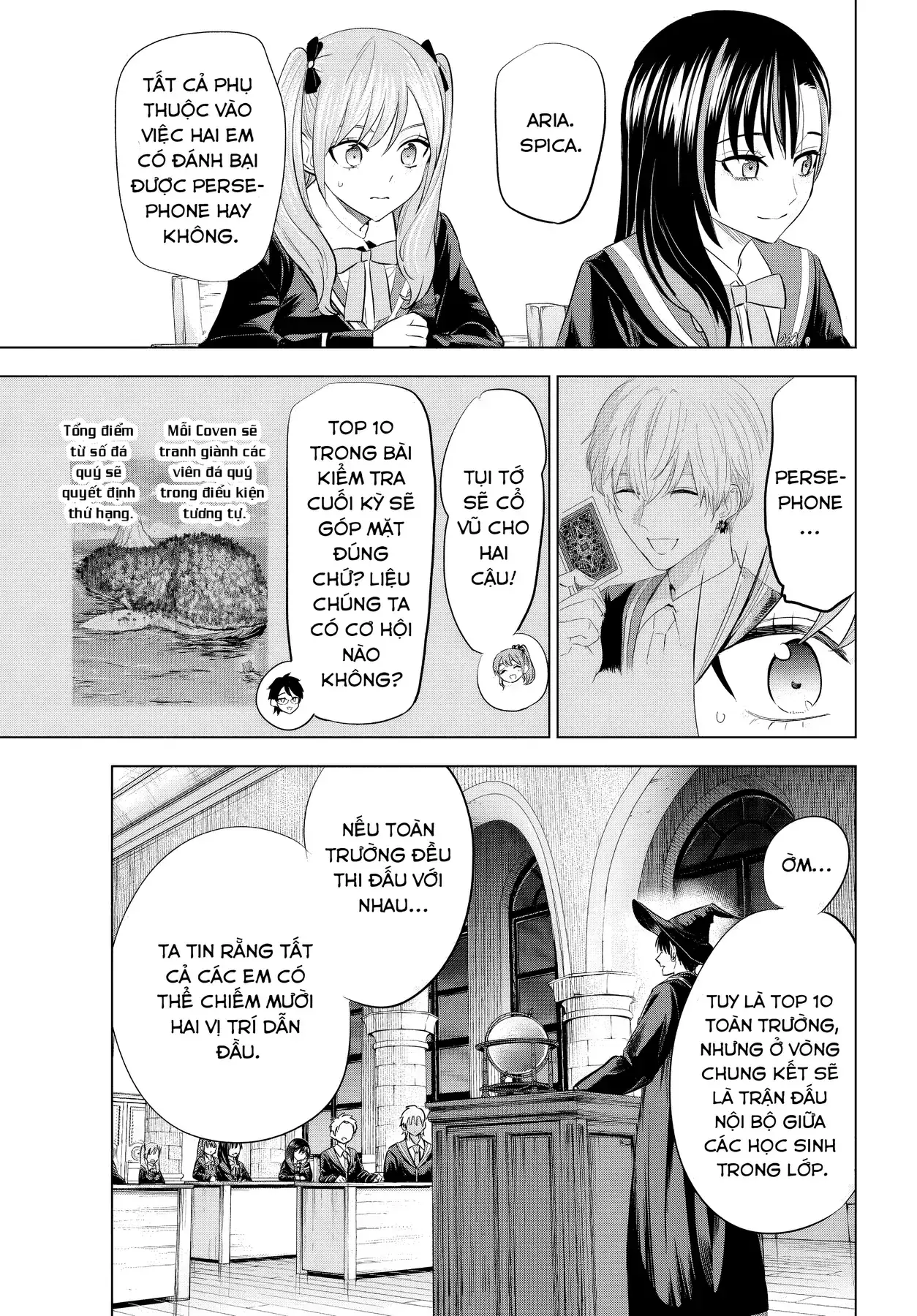 The Classroom Of A Black Cat And A Witch Chapter 97 - Trang 4