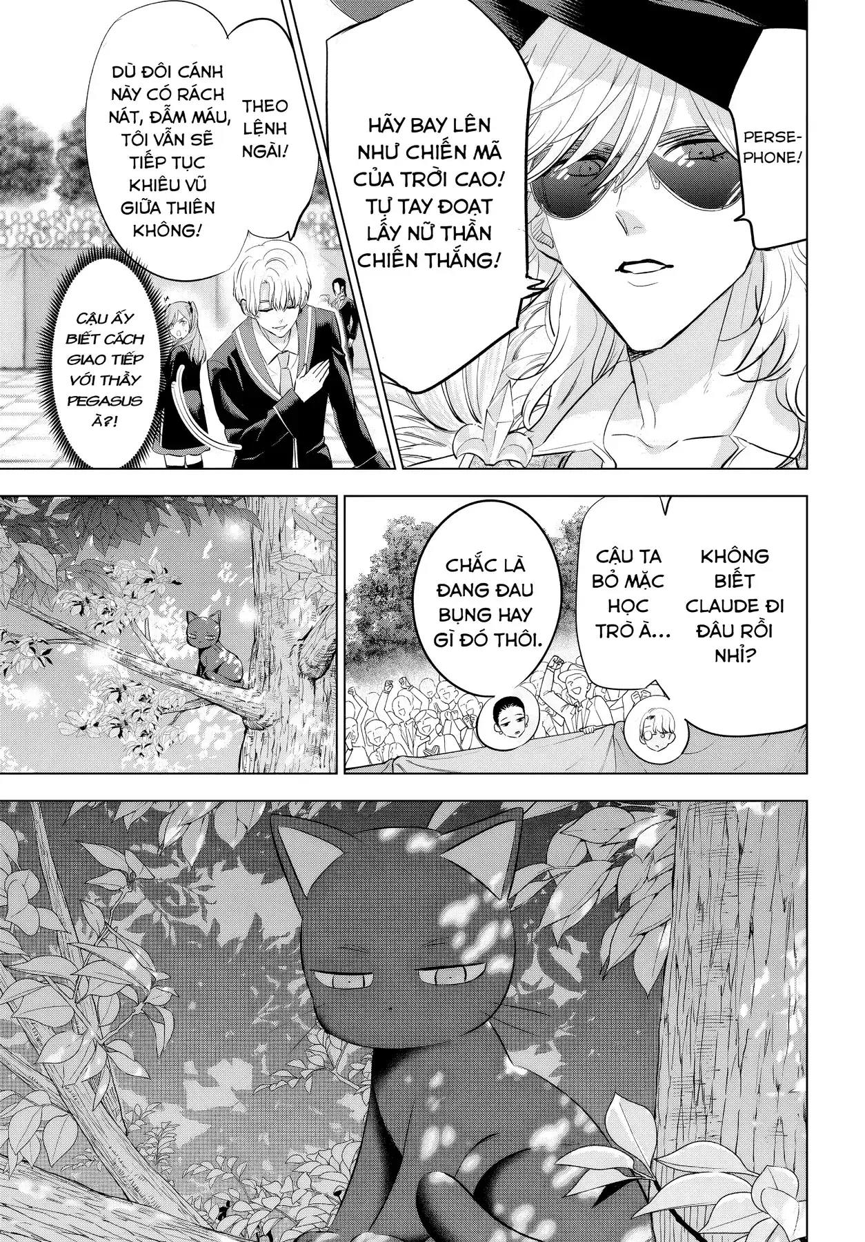 The Classroom Of A Black Cat And A Witch Chapter 98 - Trang 10