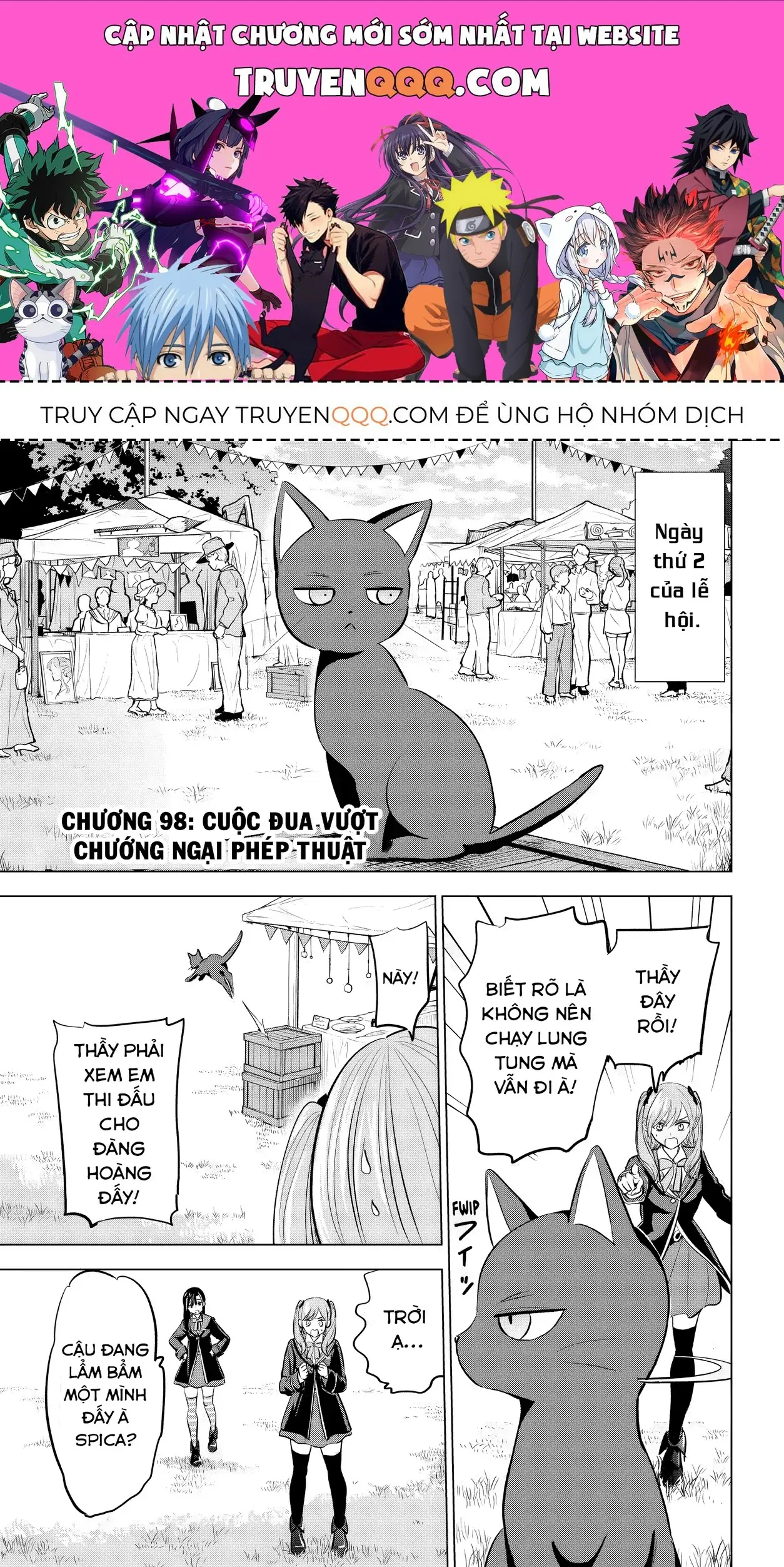 The Classroom Of A Black Cat And A Witch Chapter 98 - Trang 2