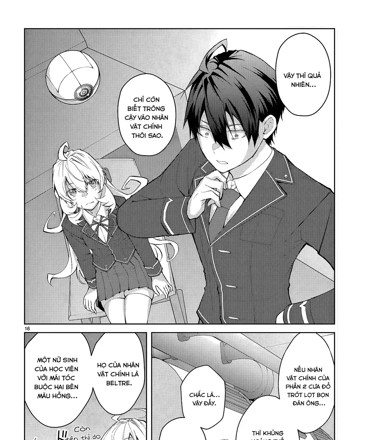 Thế Giới Otome Game Thật Khắc Nghiệt Với Nhân Vật Quần Chúng (Phần Cộng Hòa) Chapter 1 - Trang 36