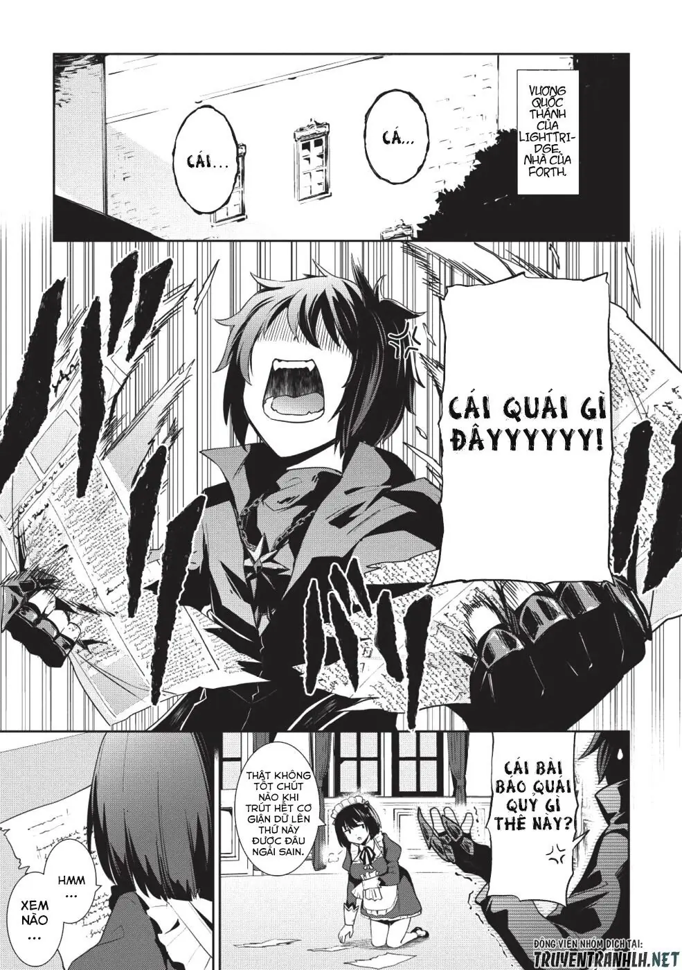 The Holy Knight's Dark Road Chapter 1 - Trang 12
