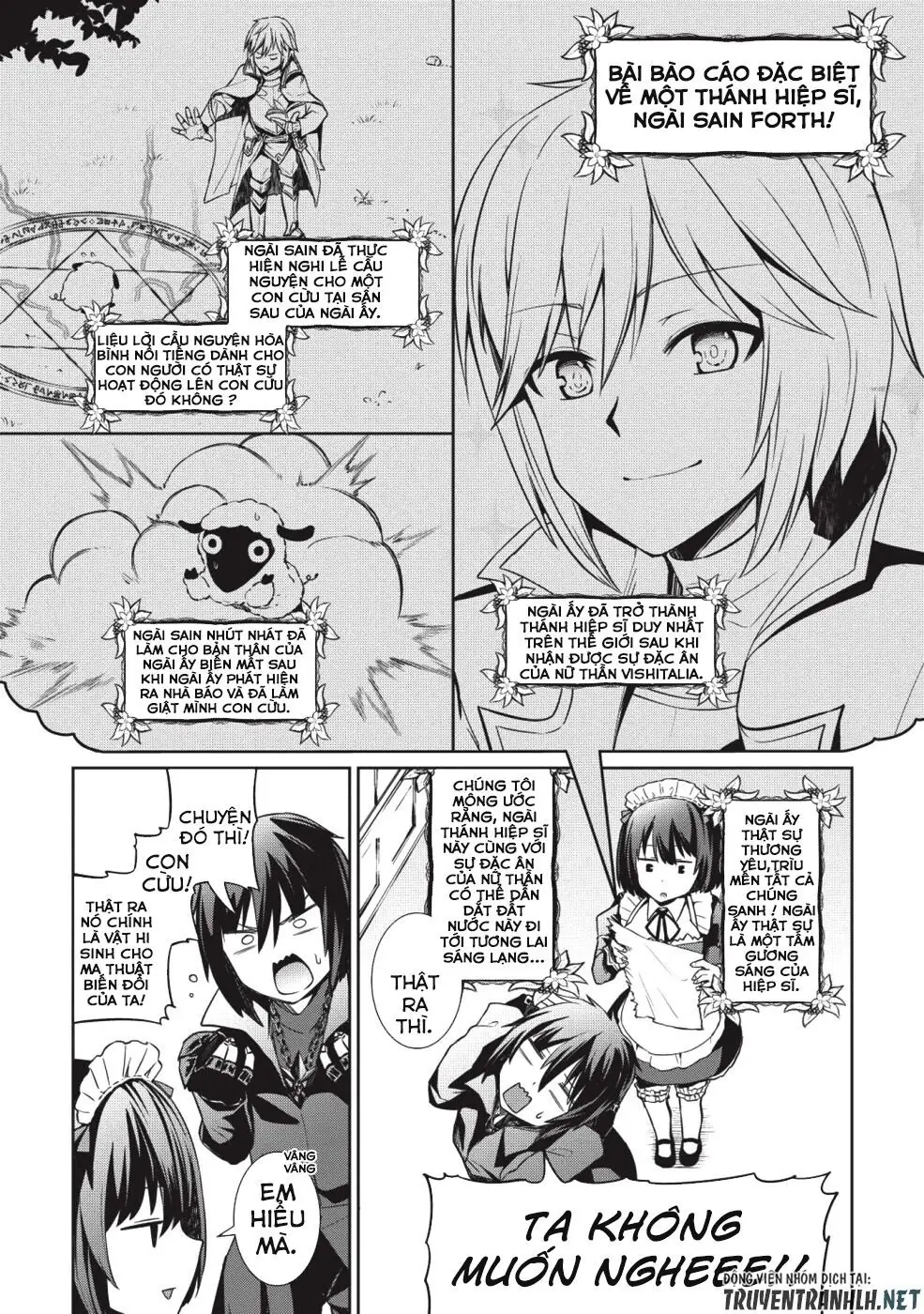 The Holy Knight's Dark Road Chapter 1 - Trang 13