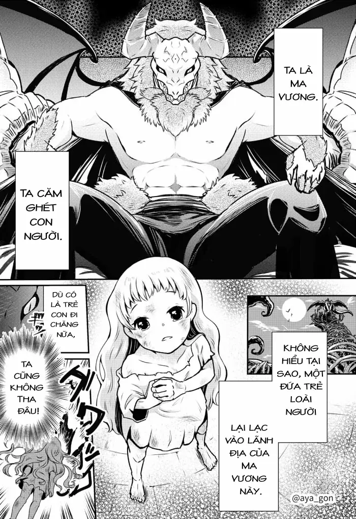 The Human-Hating Demon Lord Has No Mercy for Little Girls Chapter 1 - Trang 2