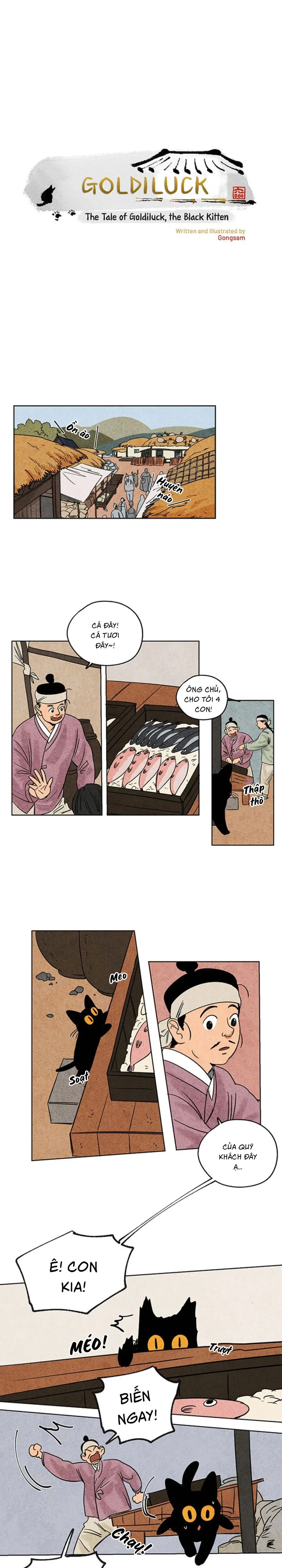The Tale of Goldiluck, the Black Kitten Chapter 1 - Trang 8