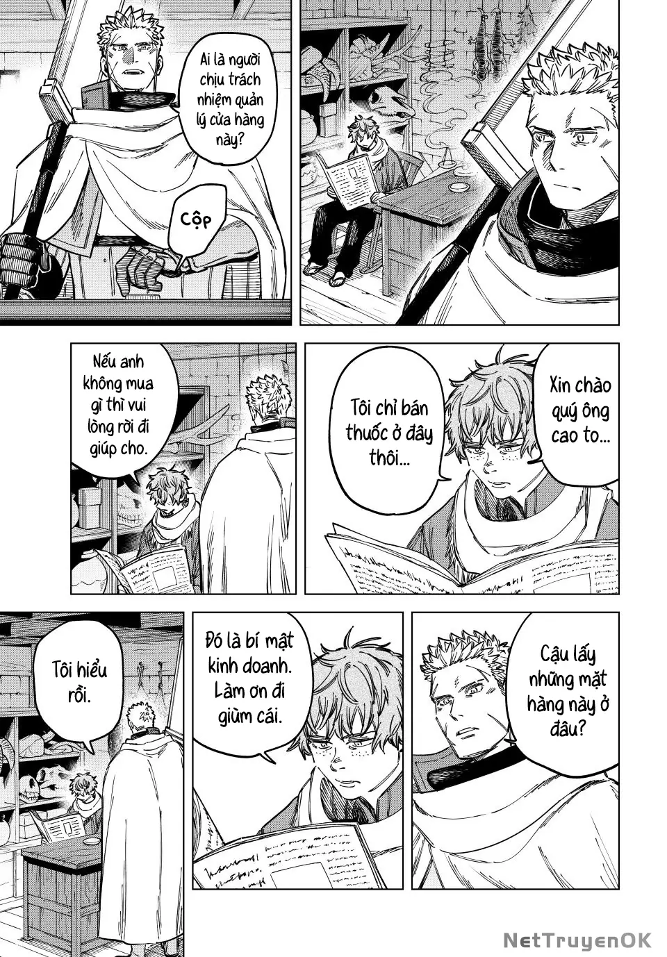 The Witch and the MercenaryMajo to Youhei Chapter 10 - Trang 21