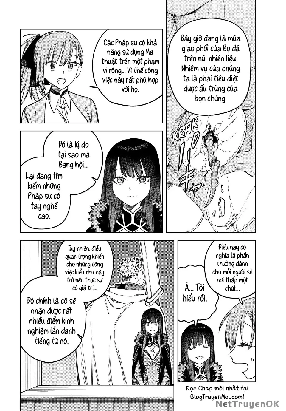 The Witch and the MercenaryMajo to Youhei Chapter 10 - Trang 8