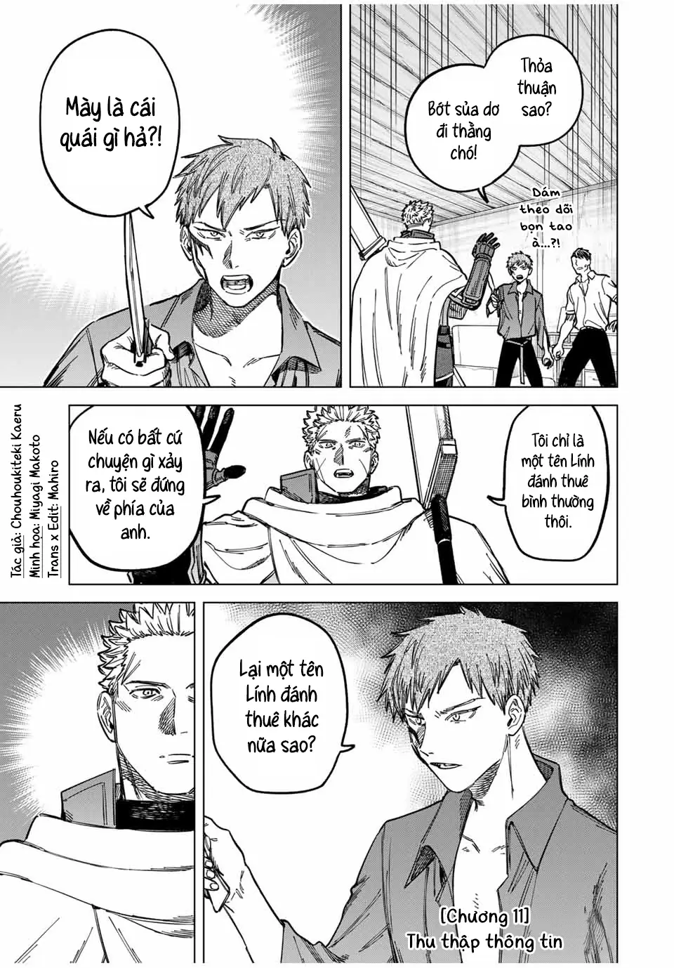 The Witch and the MercenaryMajo to Youhei Chapter 11 - Trang 7