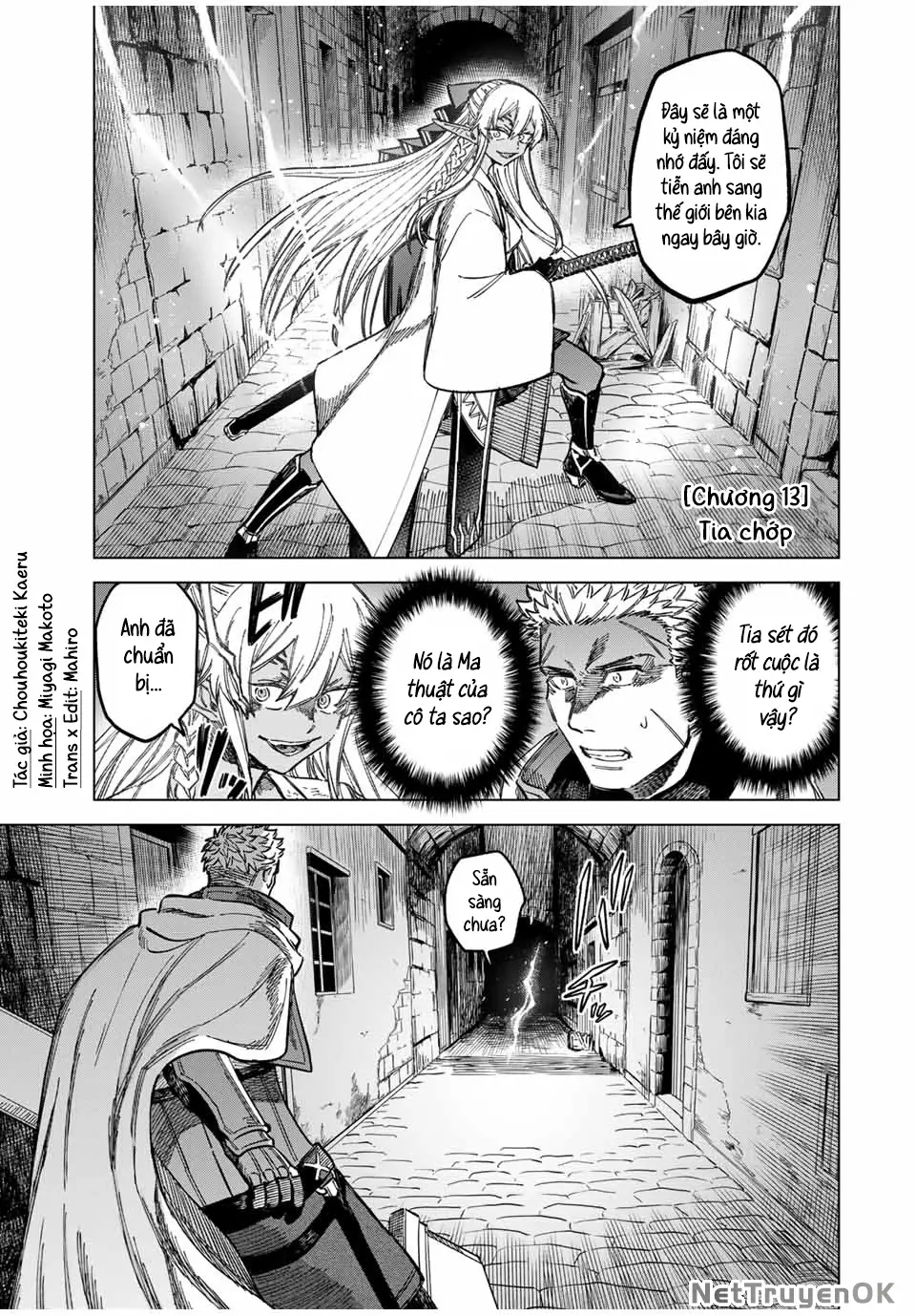 The Witch and the MercenaryMajo to Youhei Chapter 13 - Trang 7
