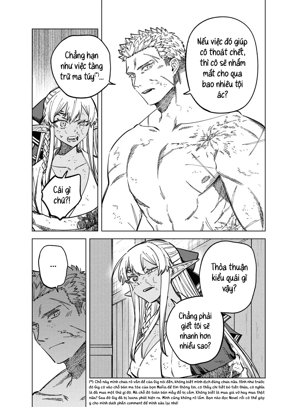 The Witch and the MercenaryMajo to Youhei Chapter 14 - Trang 17