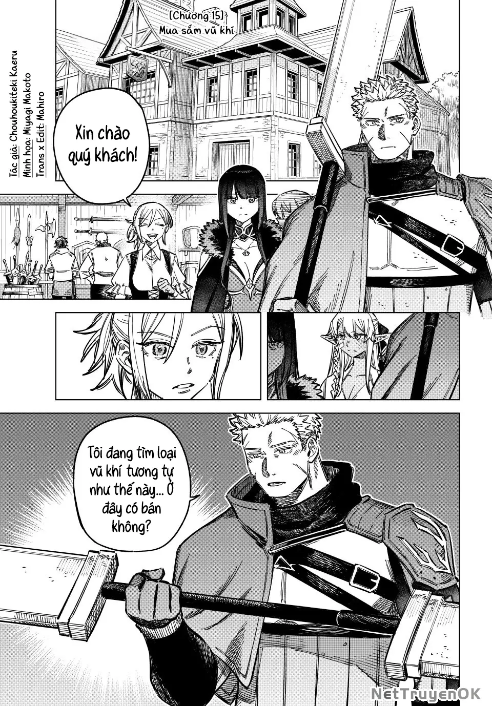 The Witch and the MercenaryMajo to Youhei Chapter 15 - Trang 7