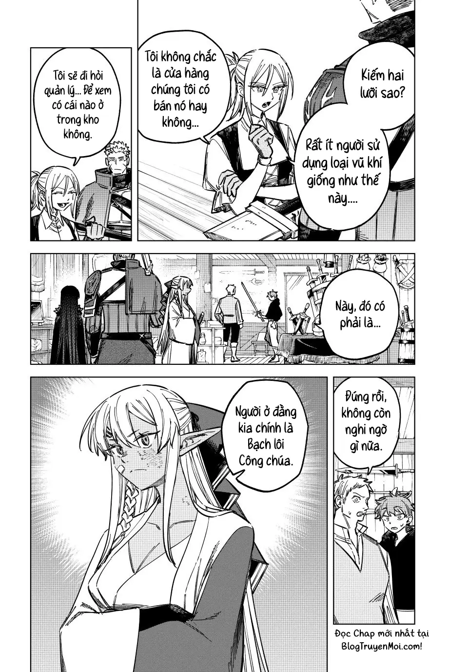 The Witch and the MercenaryMajo to Youhei Chapter 15 - Trang 8