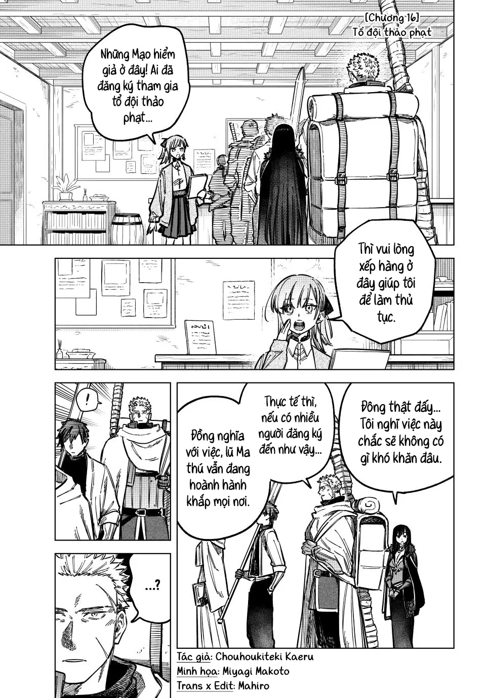 The Witch and the MercenaryMajo to Youhei Chapter 16 - Trang 7