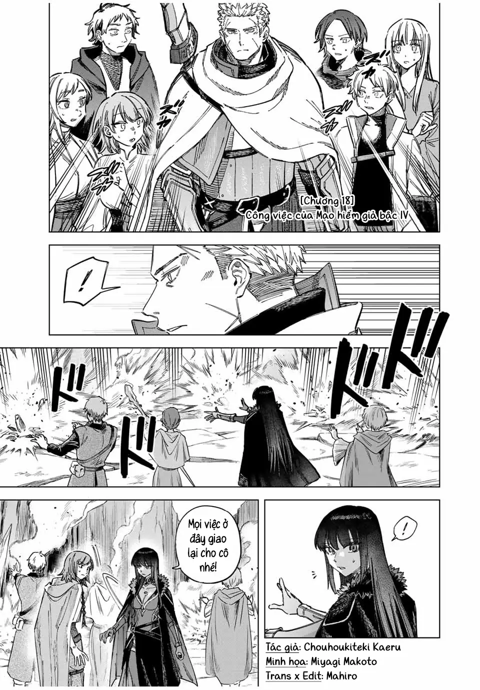 The Witch and the MercenaryMajo to Youhei Chapter 18 - Trang 7