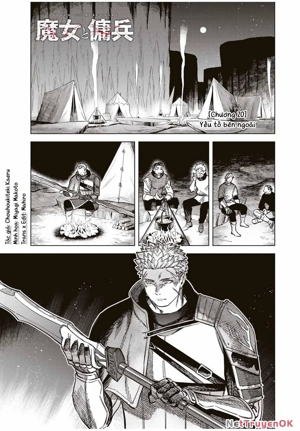 The Witch and the MercenaryMajo to Youhei Chapter 20 - Trang 7