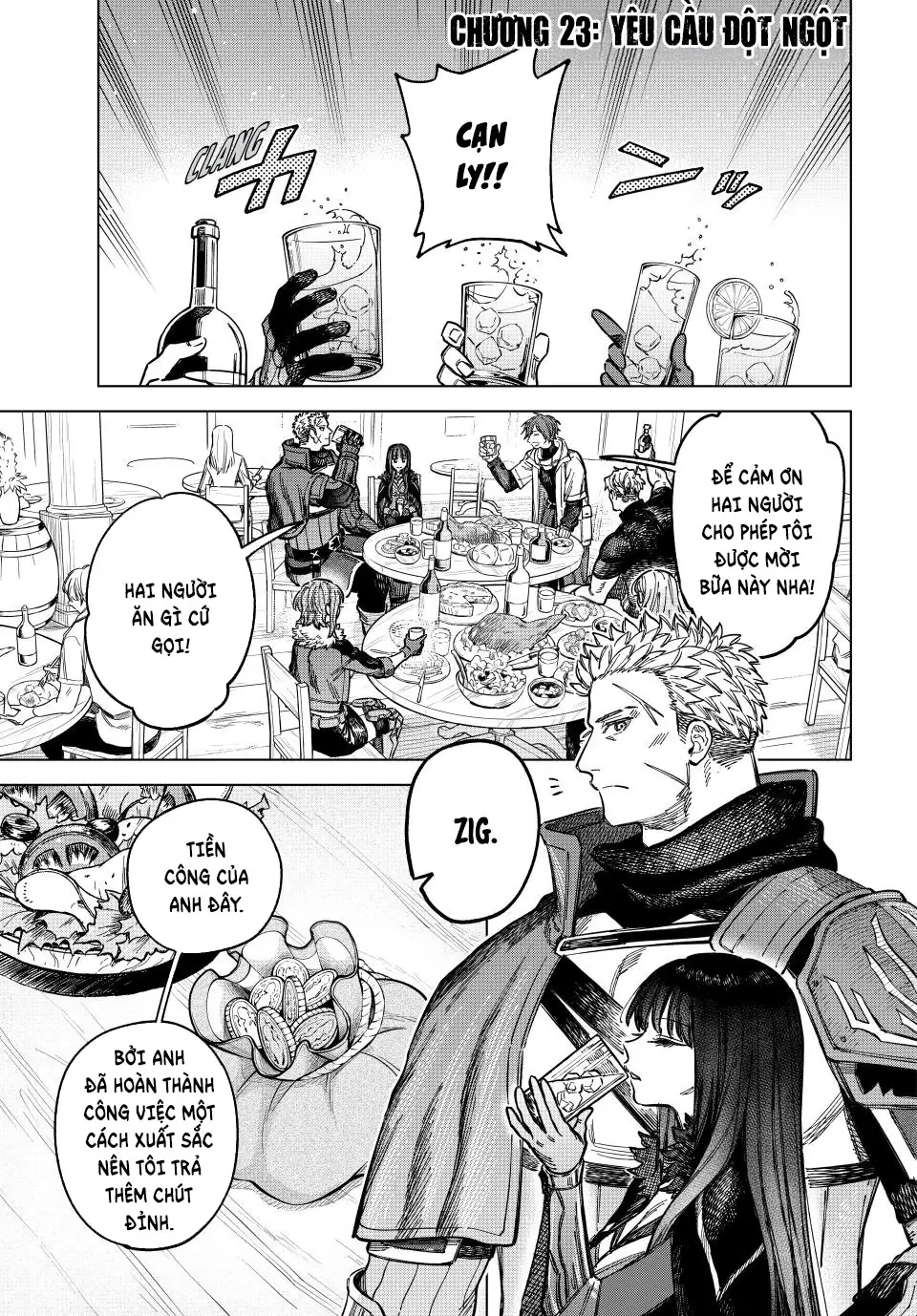 The Witch and the MercenaryMajo to Youhei Chapter 23 - Trang 3