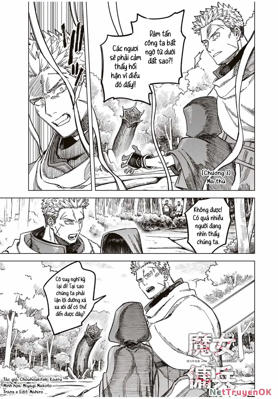 The Witch and the MercenaryMajo to Youhei Chapter 3 - Trang 7