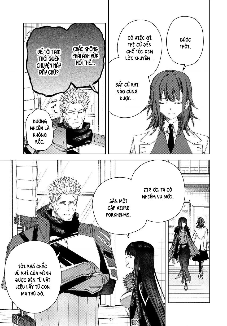 The Witch and the MercenaryMajo to Youhei Chapter 35 - Trang 7